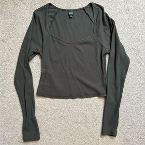 Wild Fable Long Sleeve Crop
